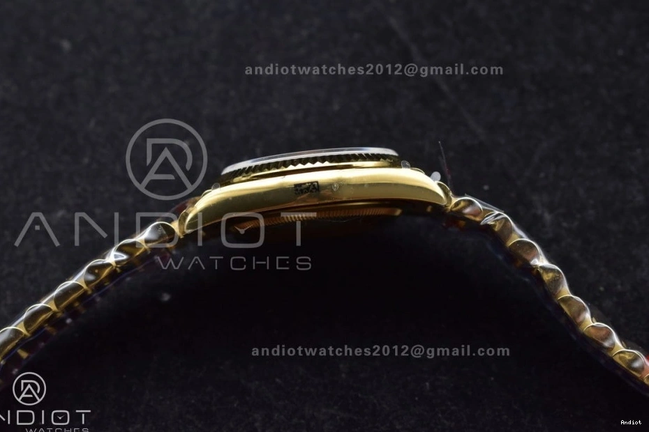 Edition Steel 36 Dial DayDate Roman Weight) with Bracelet Markers YG Best V5 President Silver vr3255 (Gain on QF 904L 0521